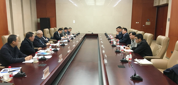 机电集团董事长王敏、副总司理杨震宇拜会华能集团向导