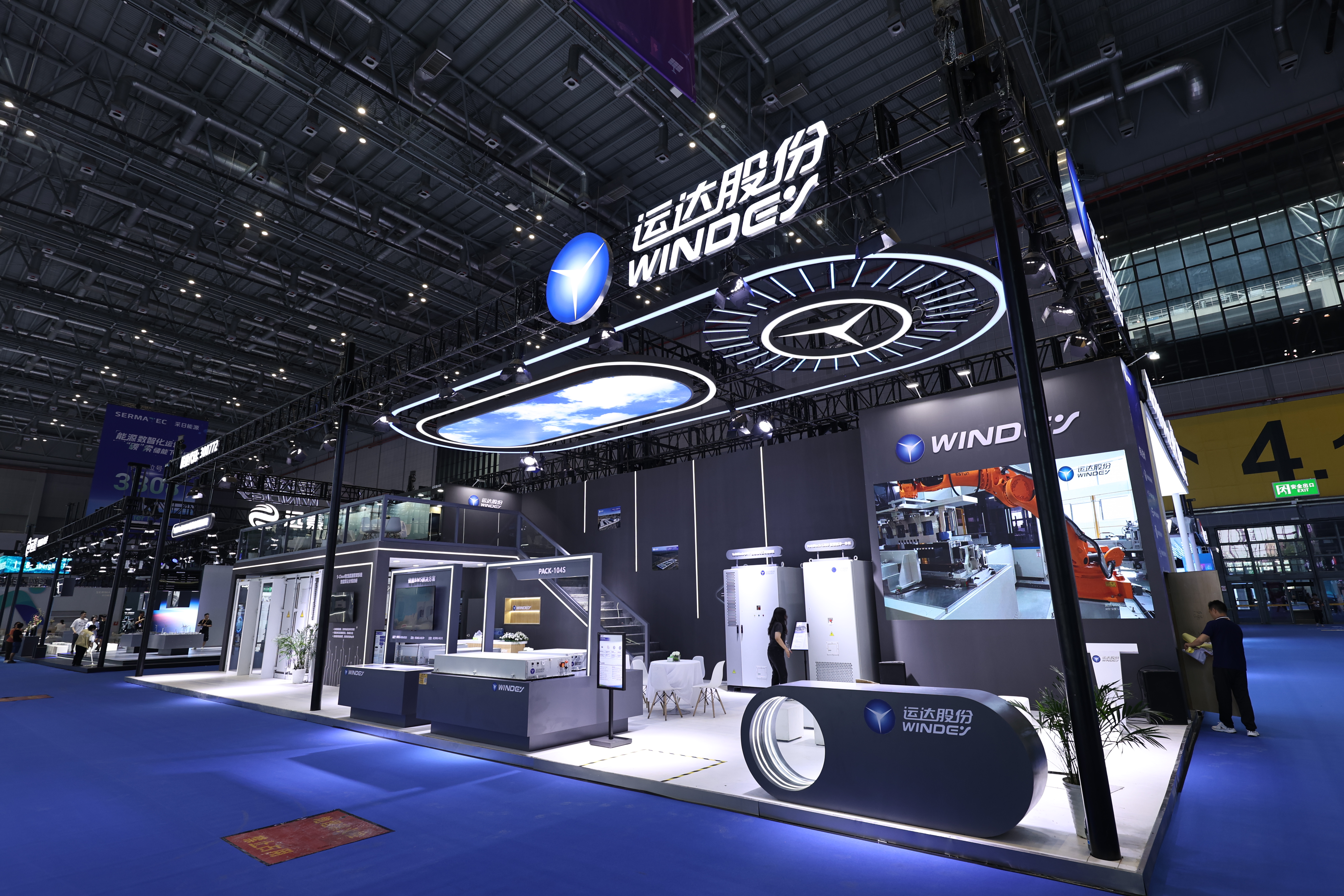 抖圈智储惊艳第三届EESA储能展